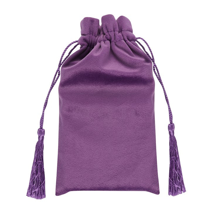 Purple Tarot Hands Tarot Cards Drawstring Pouch