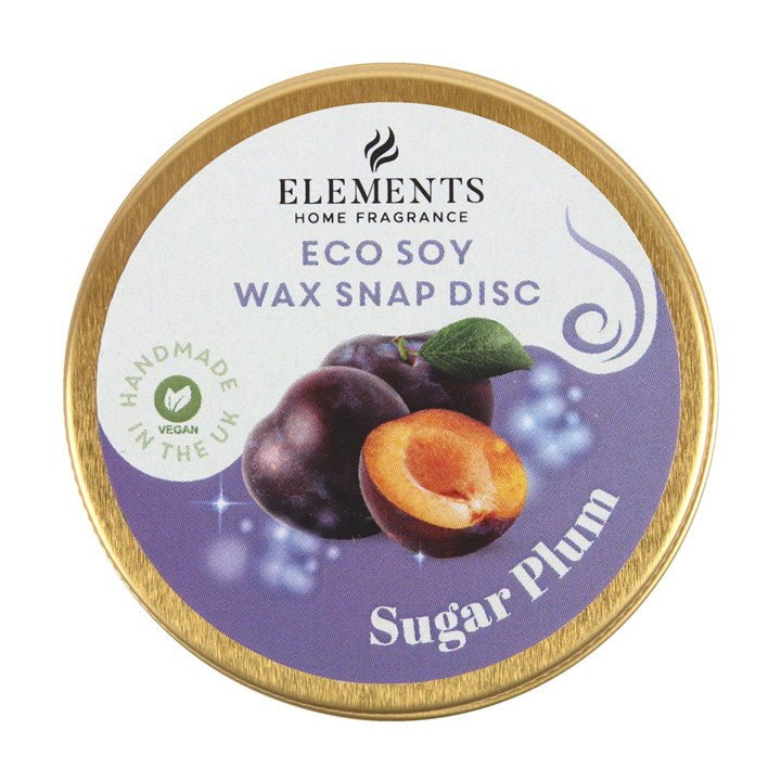 Sugar Plum Soy Wax Snap Disc