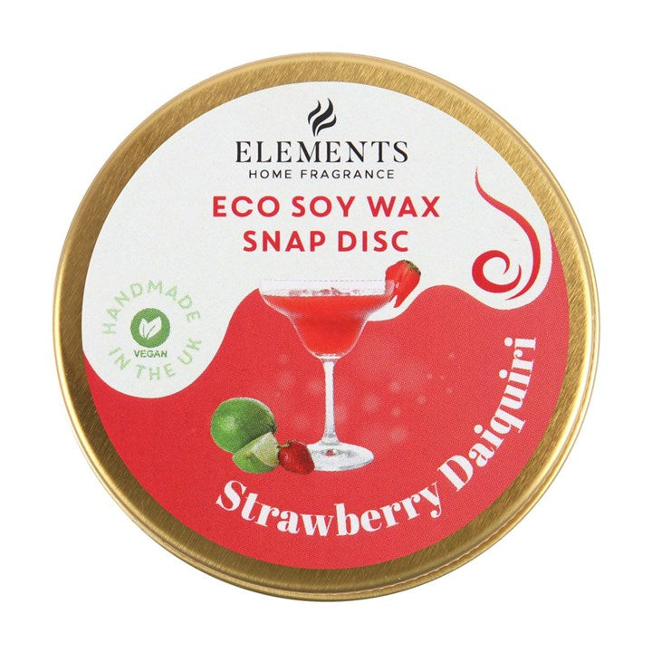 Strawberry Daiquiri Soy Wax Snap Disc