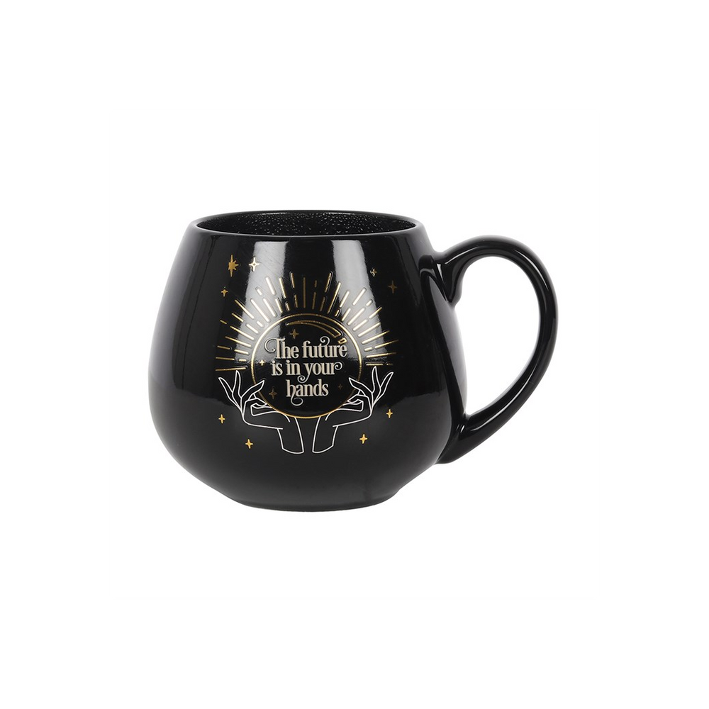 Black Fortune Teller Colour Changing Mug