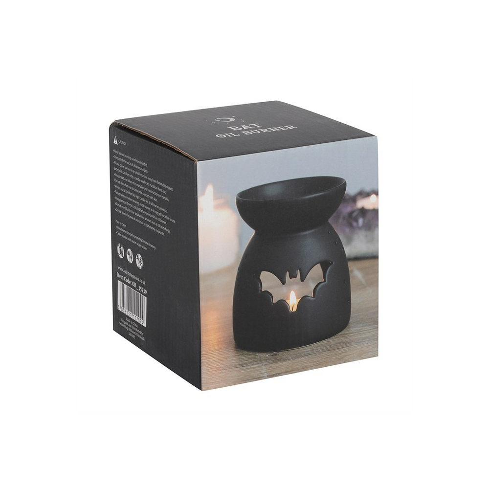 Black Bat Cut Out Wax & Oil Burner