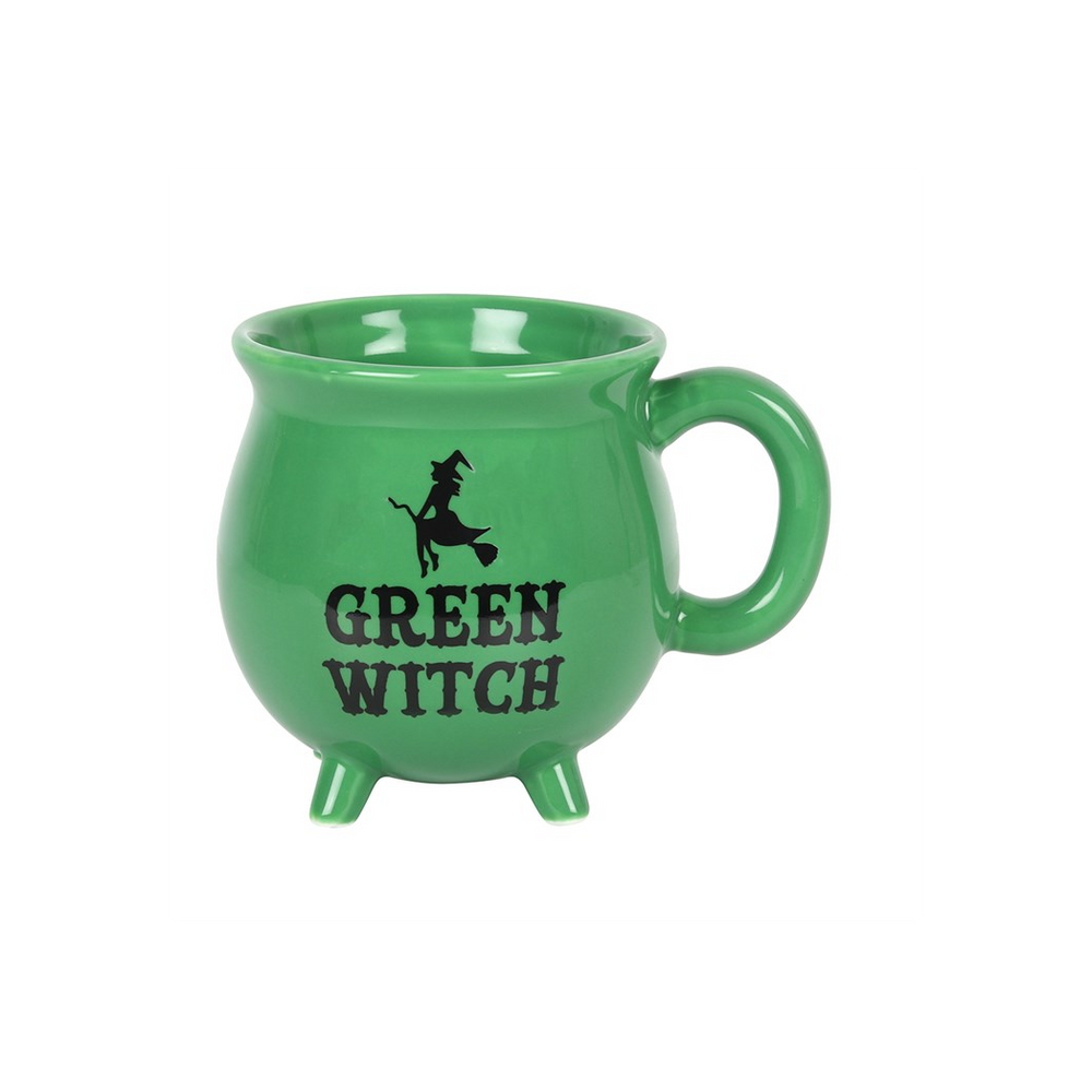 Green Witch Cauldron Mug