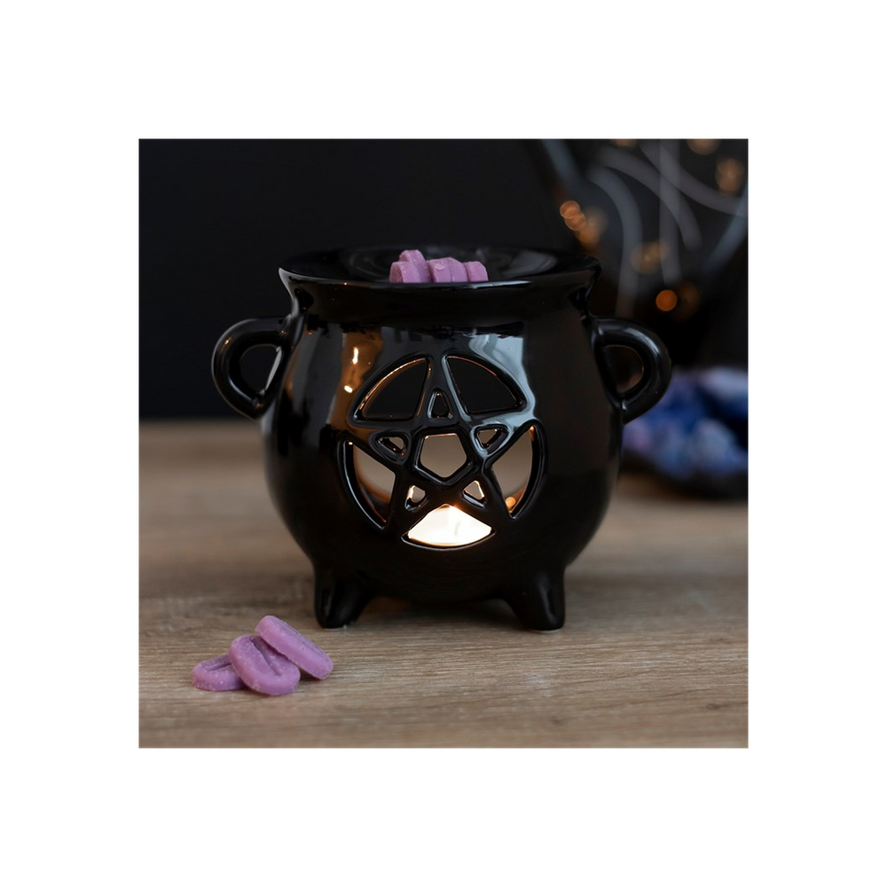 Pentagram Cauldron Wax & Oil Burner