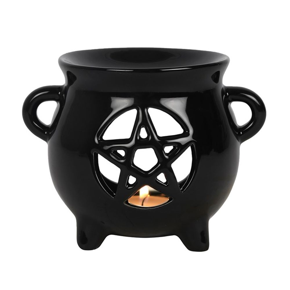 Pentagram Cauldron Wax & Oil Burner