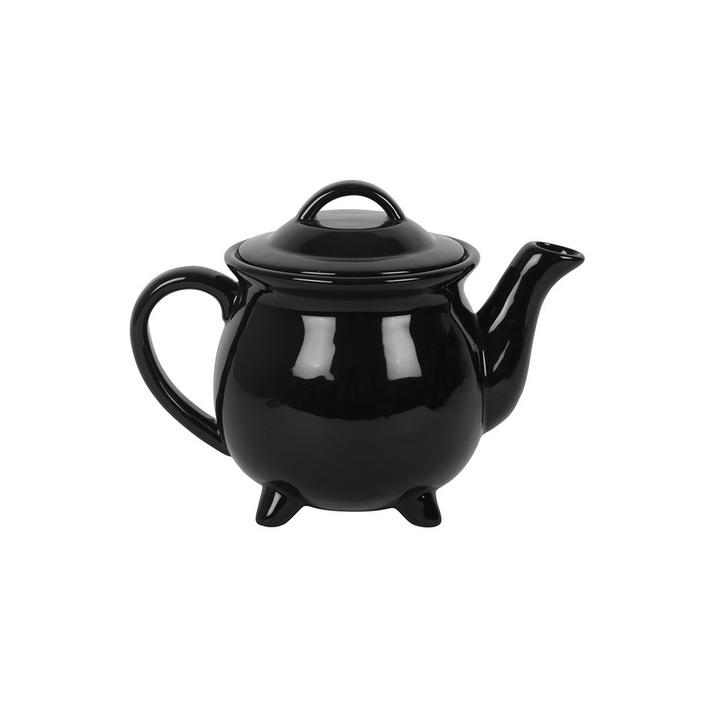 Witches Brew Ceramic Cauldron Tea Set