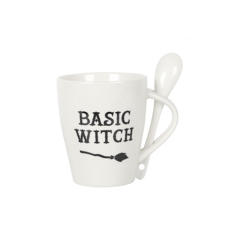 Basic Witch Mug and Spoon Set