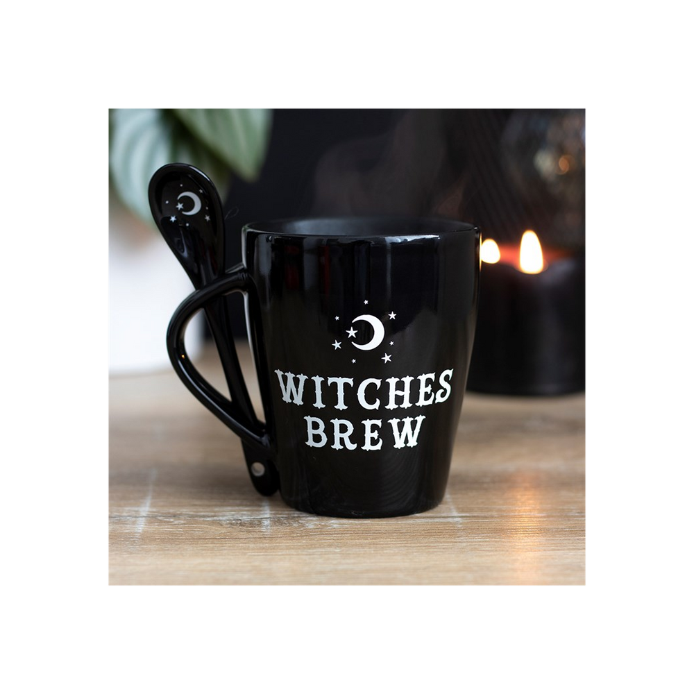 Witches Brew Mug and Spoon Set