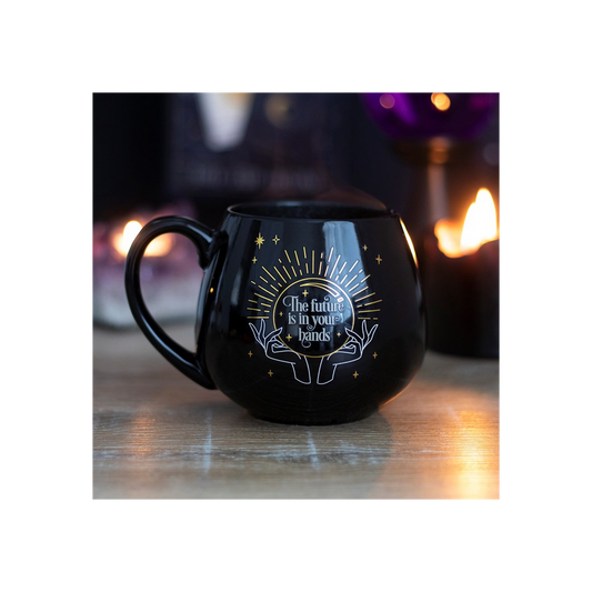 Black Fortune Teller Colour Changing Mug