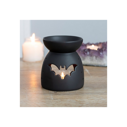 Black Bat Cut Out Wax & Oil Burner