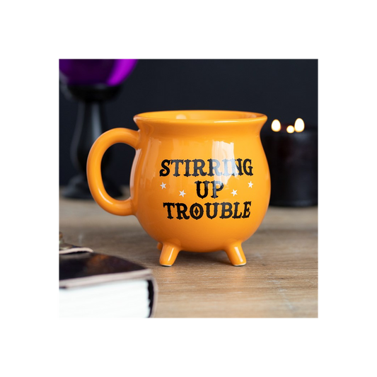 Stirring Up Trouble Cauldron Mug