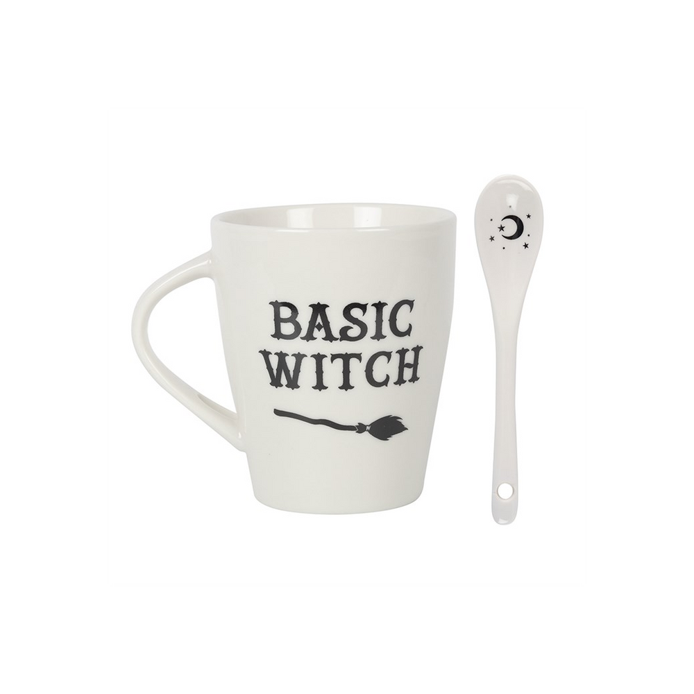 Basic Witch Mug and Spoon Set