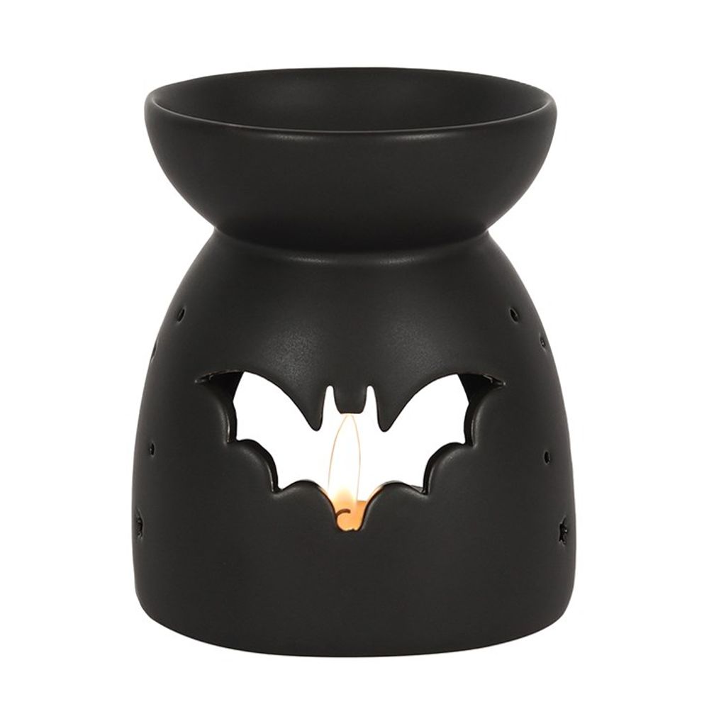 Black Bat Cut Out Wax & Oil Burner