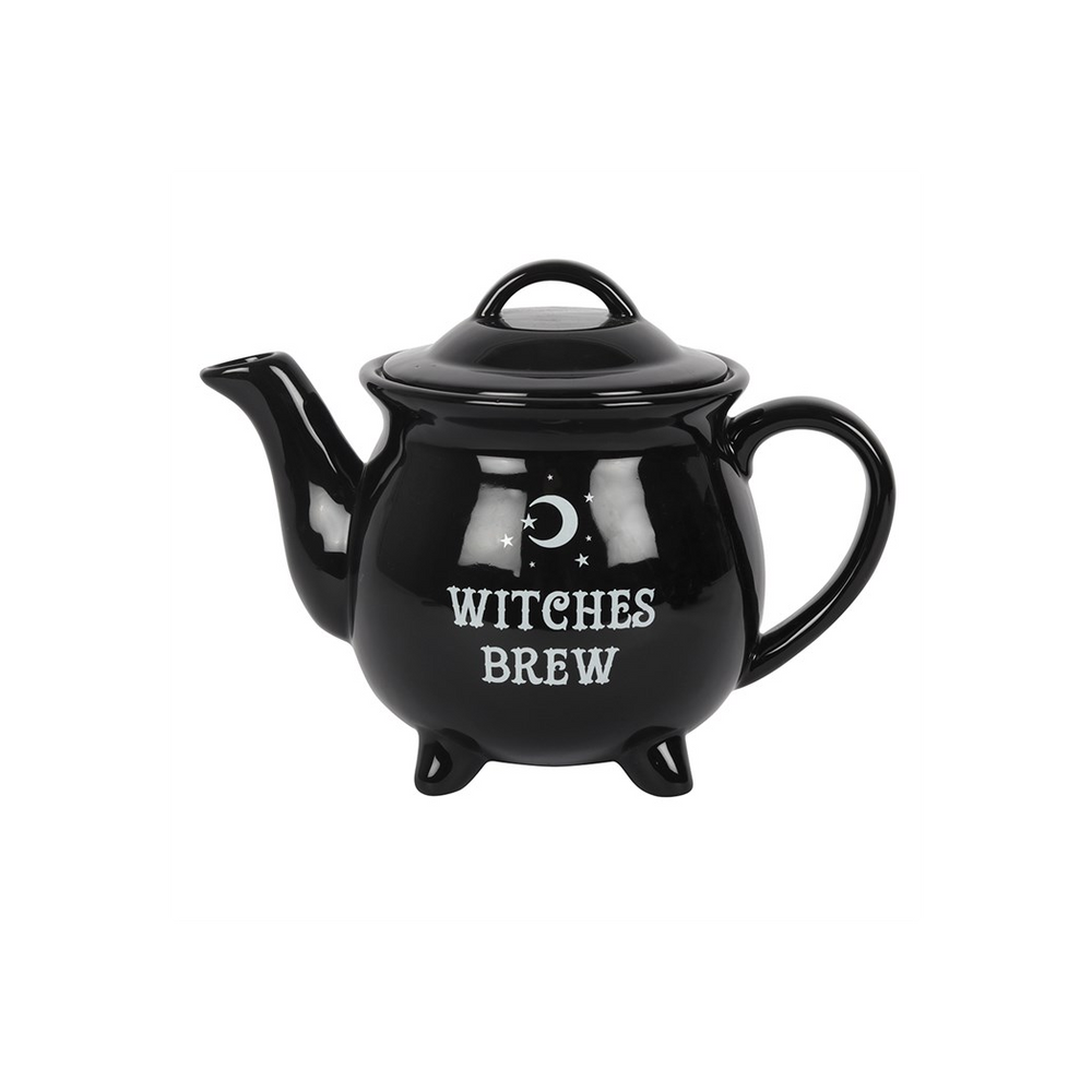 Witches Brew Ceramic Cauldron Tea Set